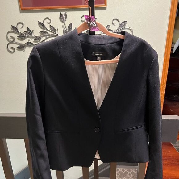 Ann Taylor Black Women's Blzer Size 10. #MC048 - Picture 5 of 5